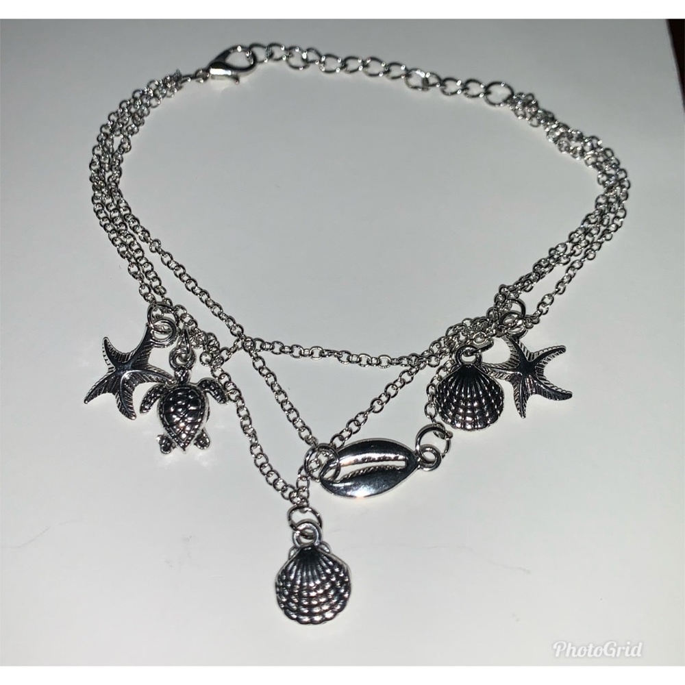 New Summer Barefoot sandals Beach Anklets - Picture 2 of 2